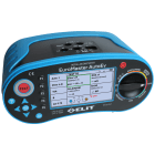 Elit AS - Automatiske testsekvenser, innebygget ladestasjonstester, måler/logger strøm 1mA-1000A, jordplate.