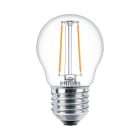 Philips - LED-pærer med klassisk glødetråd og lysskinn - Korrelert fargetemperatur (nom.): 2200K-2700K
