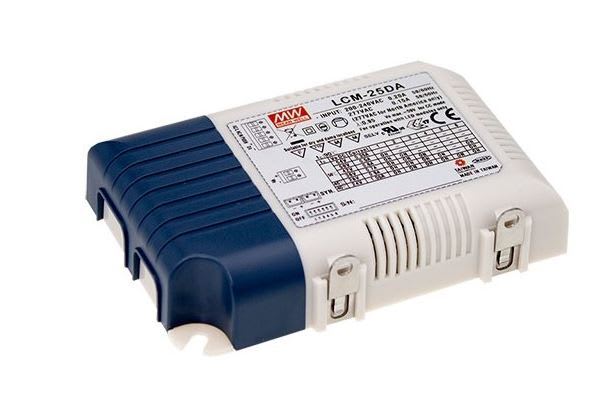 MeanWell - LED Driver LCM 350–1050mA 25W DALI/Imp