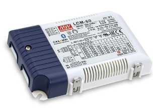 MeanWell - LED Driver LCM 500–1400mA 60W Casambi / impulsdimming