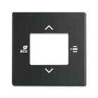 ABB Electrification - Senterplate matt sort for 610 9/18 -/28