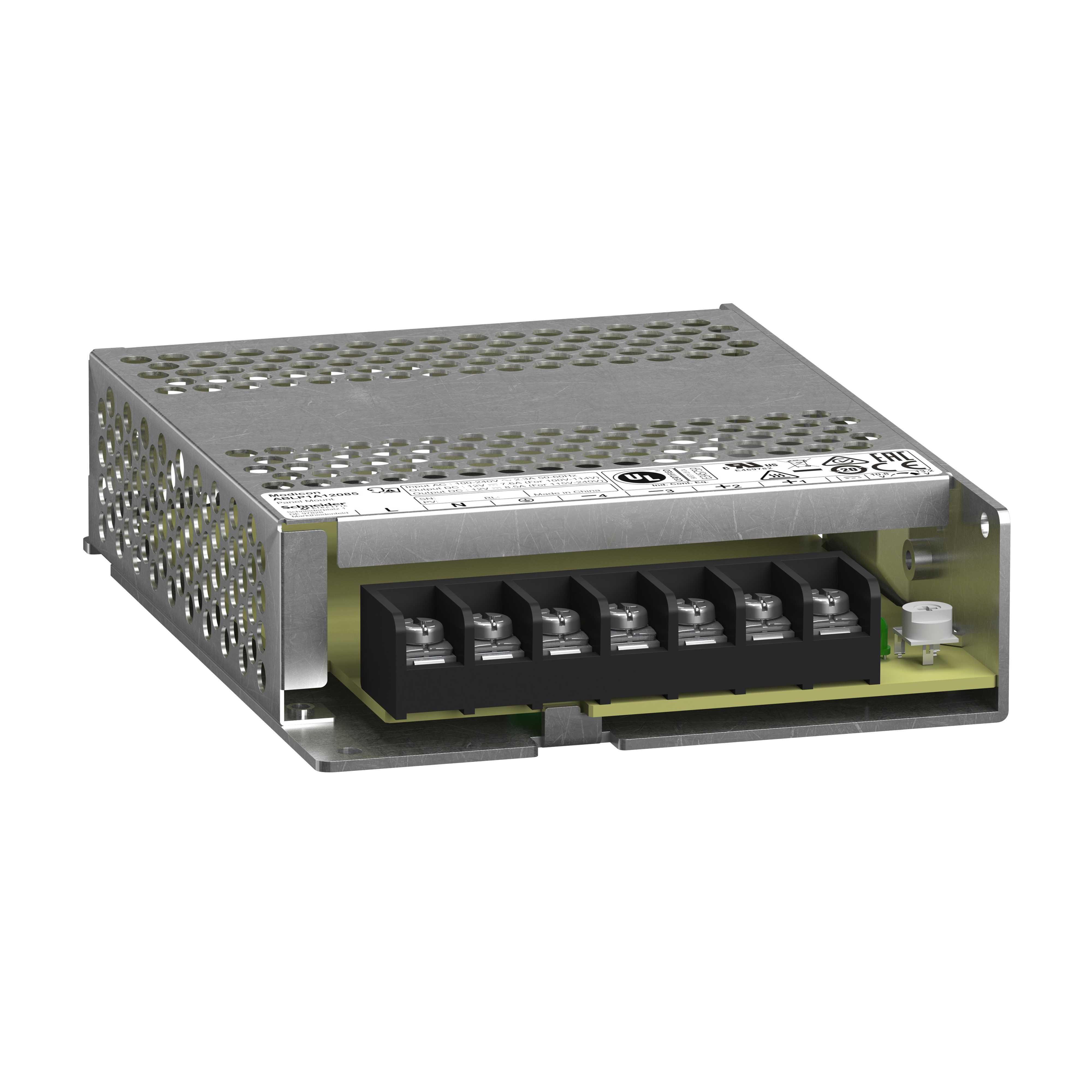 Schneider Electric - Panel, strømforsyning 12V 8,5A Switchmode strømforsyning til