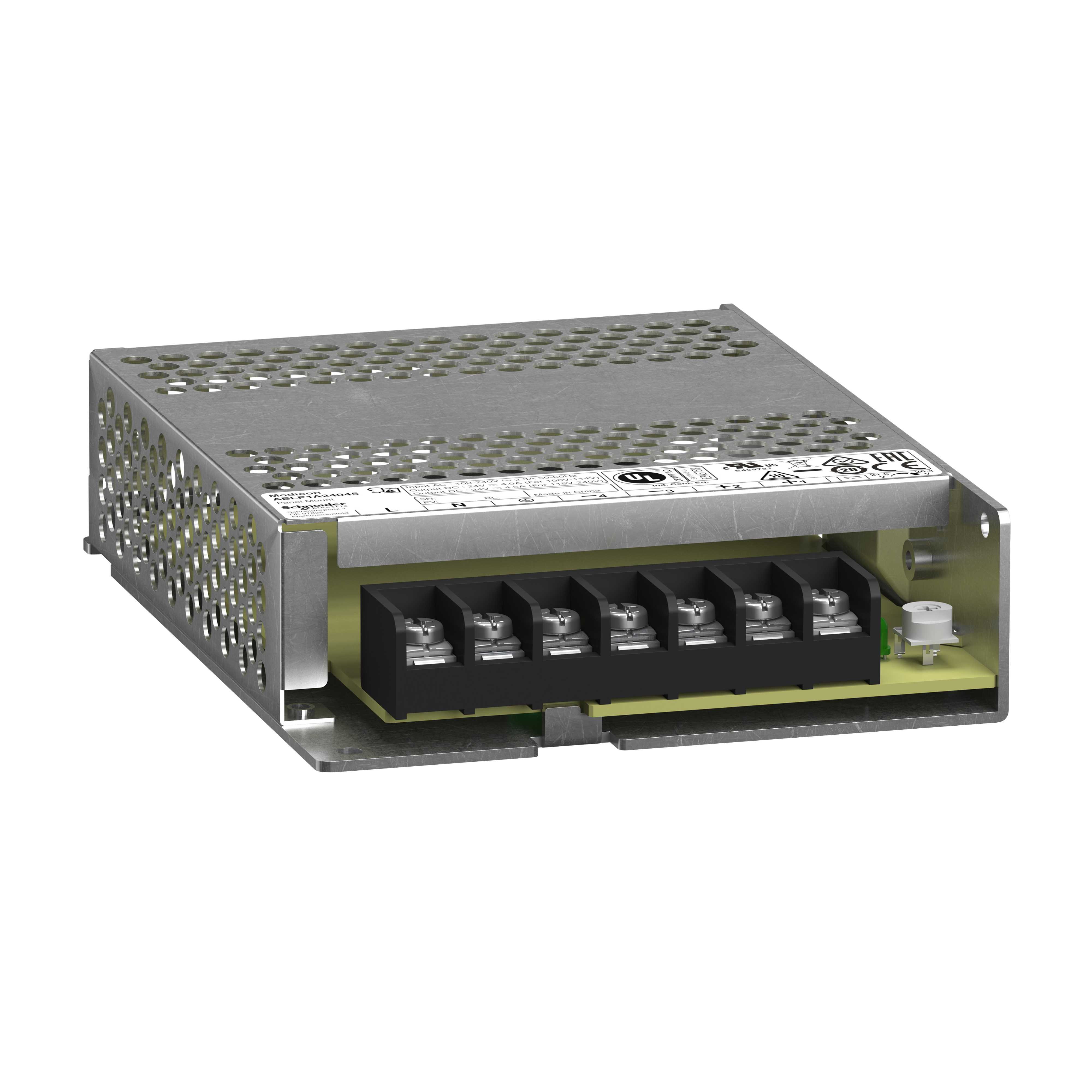 Schneider Electric - Panel, Strømforsyning 24V 4,5A Switchmode strømforsyning til