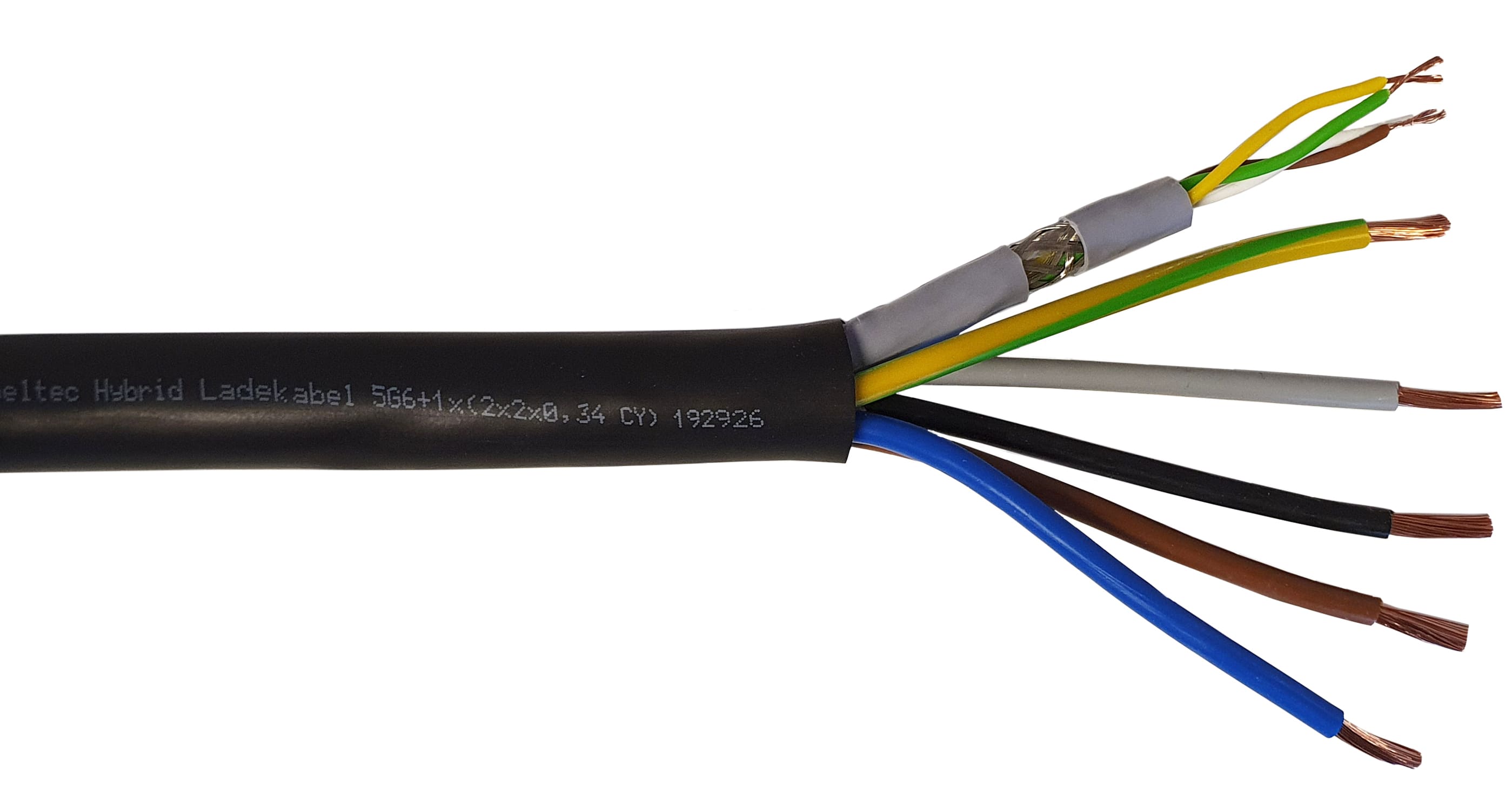 Elis Elektro AS - Hybrid ladekabel 3G6+1x(2x2x0