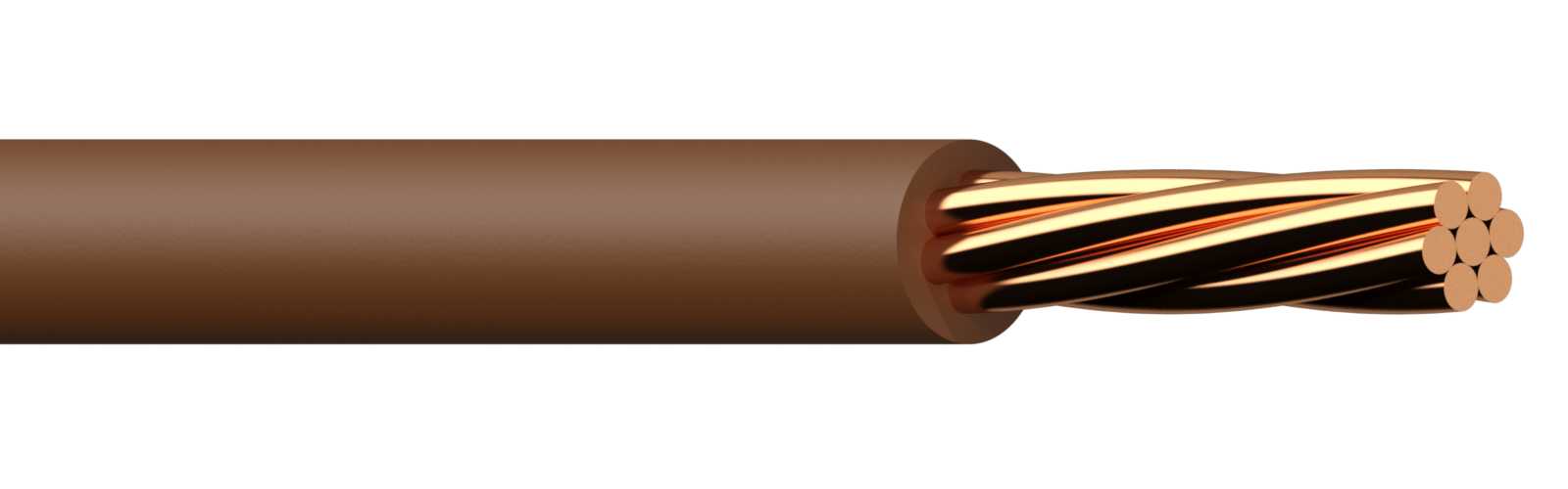 Draka - PN 2.5 mm² FTR Brun