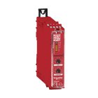 Schneider Electric - Sikkerhetsrelé universal kat. 4 med 2 innganger til tråmatter og 2xNO+1xNC ut m/skru og 24V