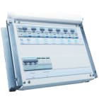 Hager - Rehabpakke 230V IT, 7 kurser, 2x40A ov, UD216N, faseskinner, ledningssett