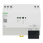 Schneider Electric - Strømforsyning, Spacelogic KNX, REG-K/1280 mA, for DIN-montering, hvit