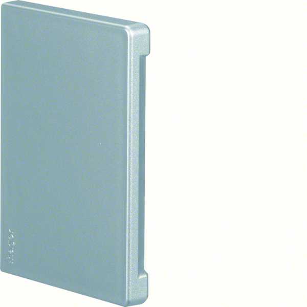 Hager - Endestykke BRA65100 alu