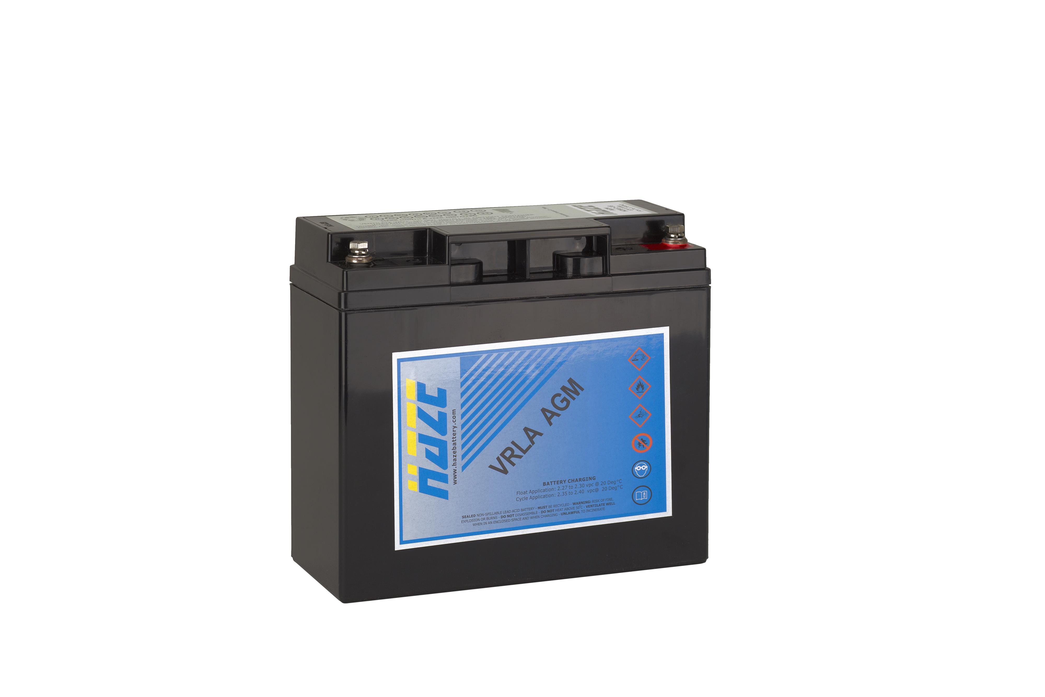 Haze Battery Co LTD - Blybatteri 12volt 18 ah lukket