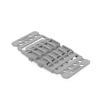 WAGO - Monteringsbrakett med strekkavlastning;5-veis;for Inline koblingsklemme med hendel;grå