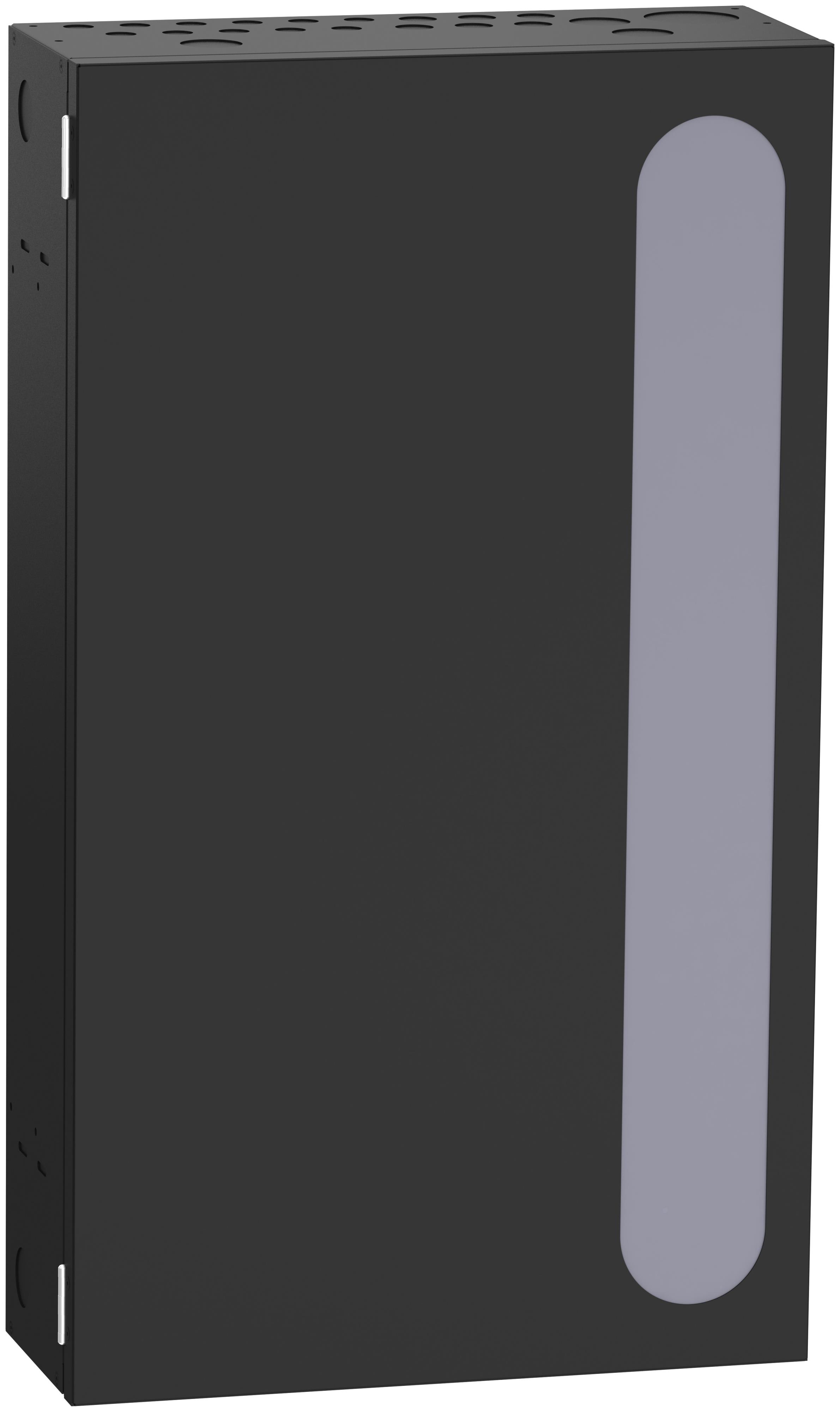 ELKO - Multimediaskap 150mm 4 rad Sort