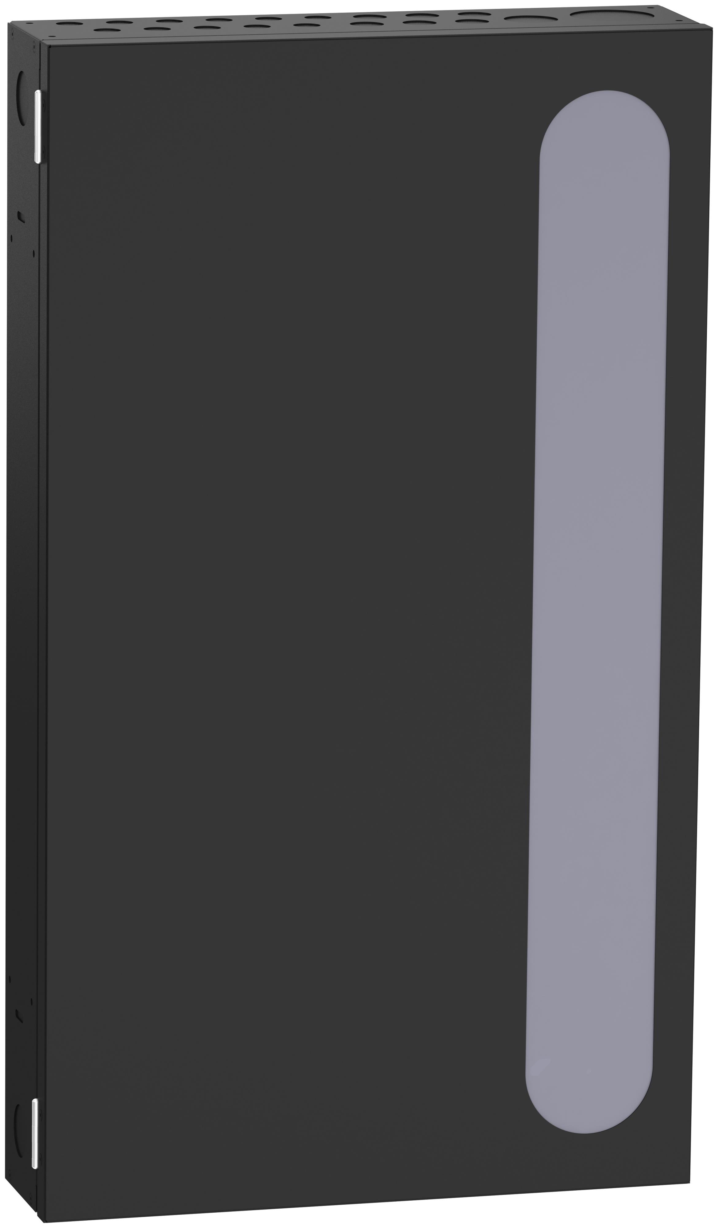 ELKO - Multimediaskap 100mm 4 rad Sort