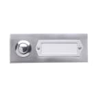 GROTHE - 1 Ringeknapp i aluminium
