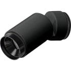 GIRA - Plug & Light LED-lampe/spot dimbar 2700K svart matt