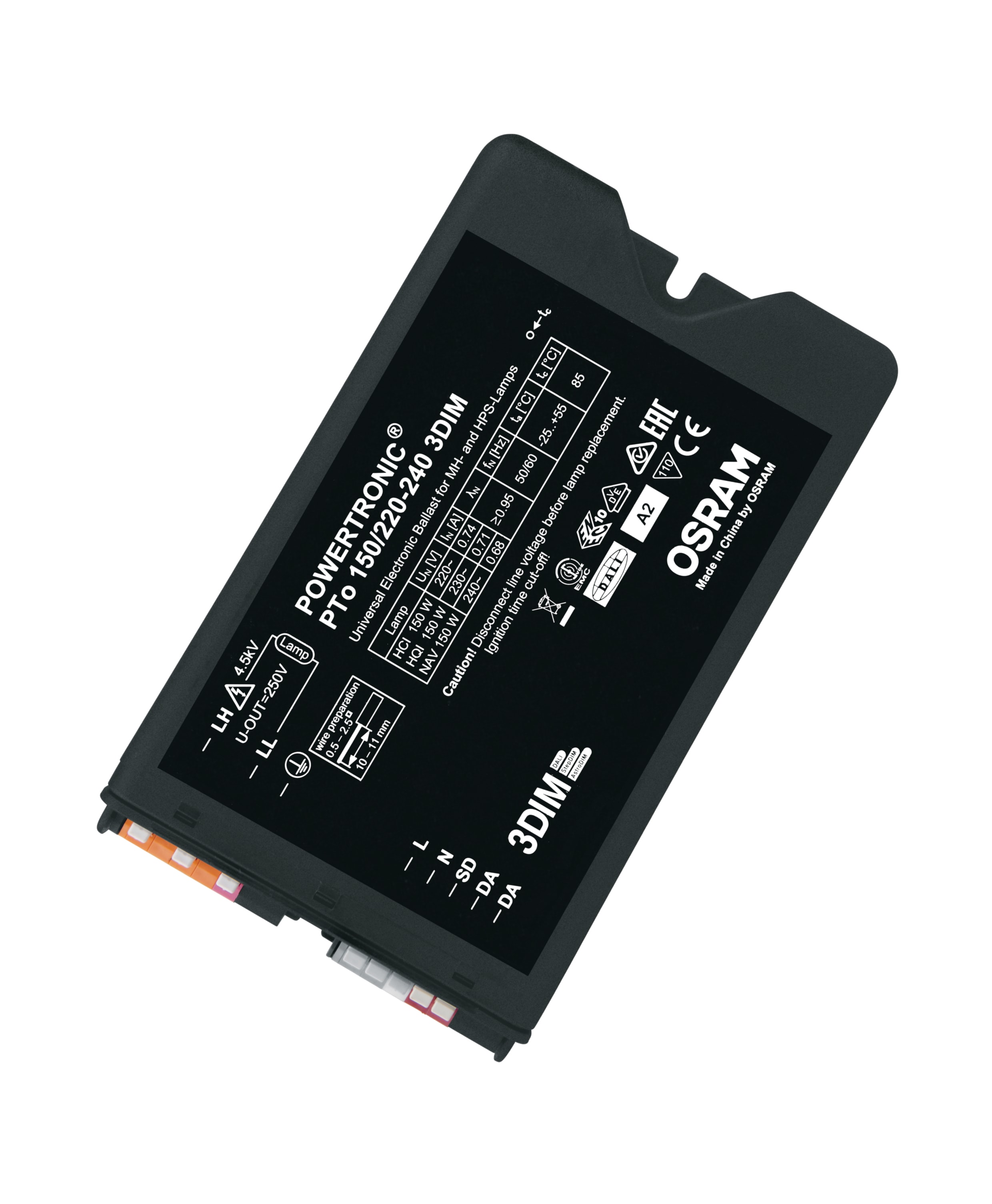 Osram - PTo 150/220-240 3DIM