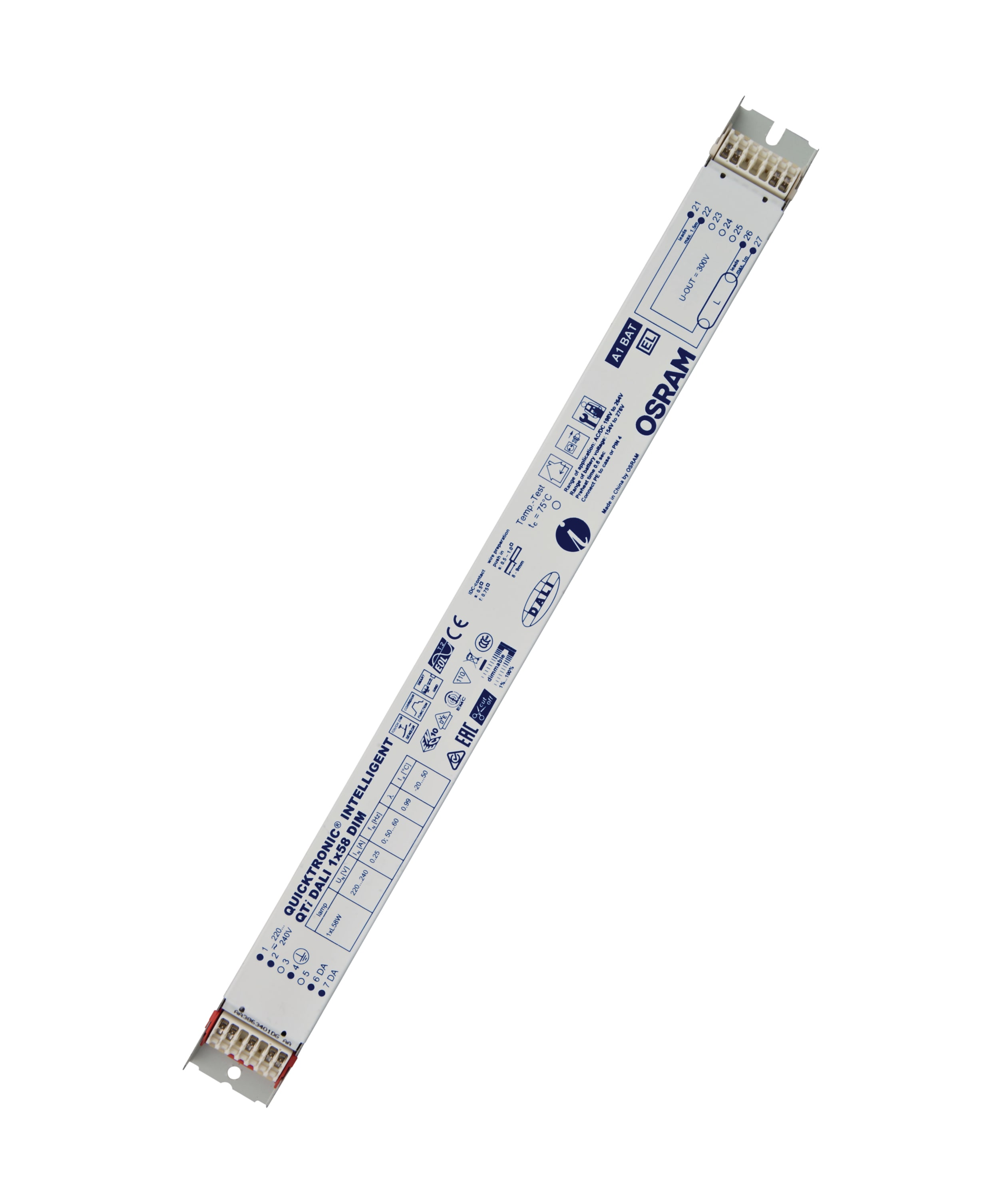 Osram - QT i DALI 1x58/220-240 DIM