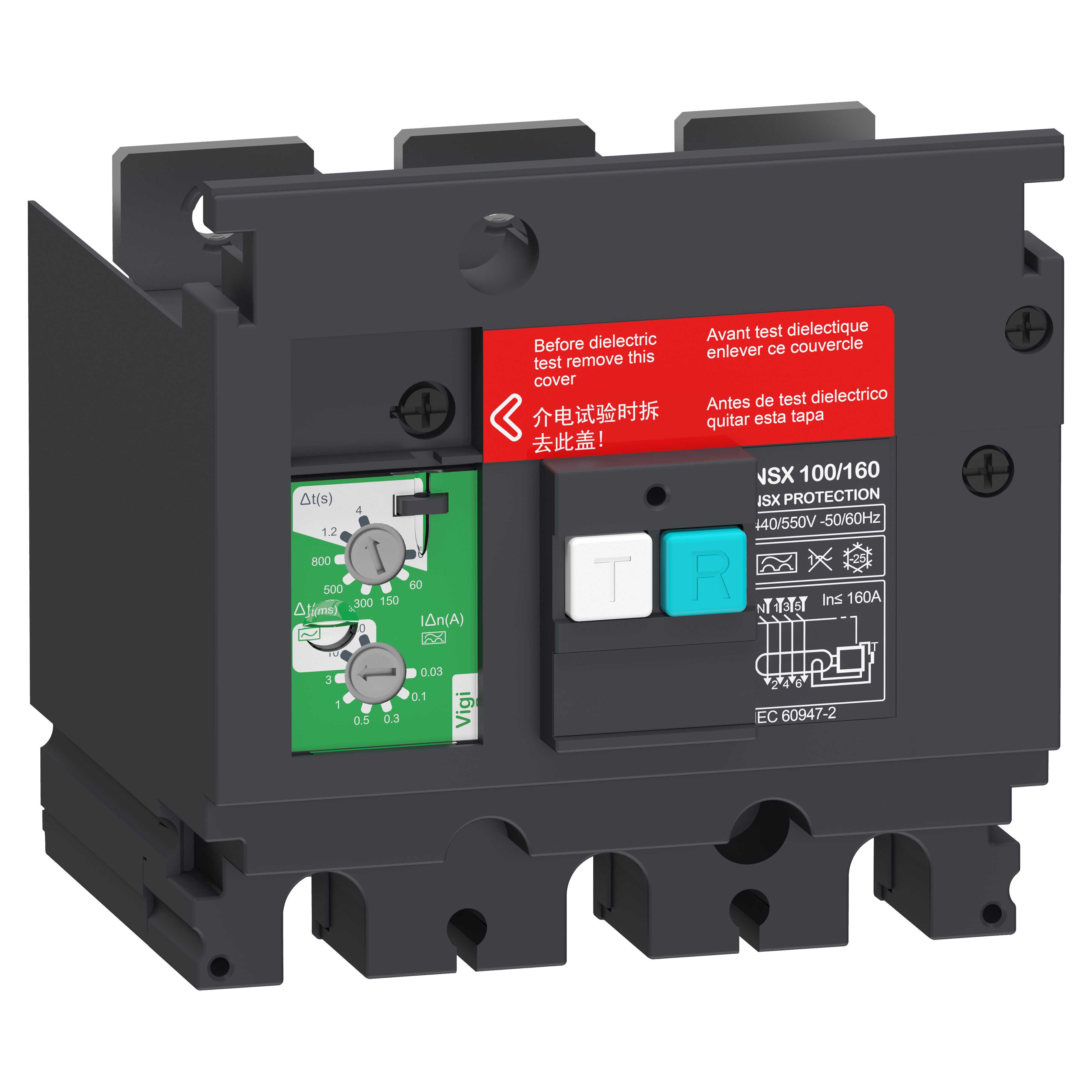 Schneider Electric - Vigi 3P 30mA-30A 100/160A 550V