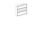 Schneider Electric - Skap-På-vegg-PrismaSeT Pack-2 LVS08002