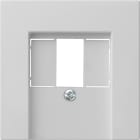 GIRA - Senterplate for USB-lader System 55 grå matt