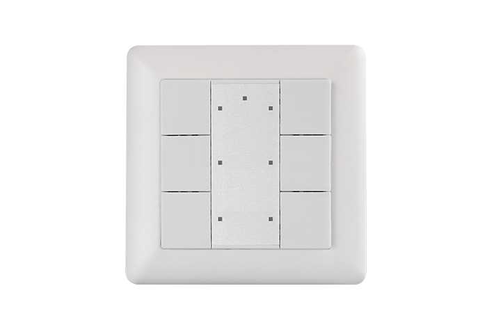 Glamox - LMS DALI-2 PB6 SWITCH PANEL