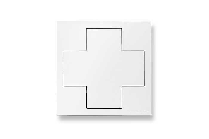 Glamox - LMS wDALI SM CROSS WH Trans