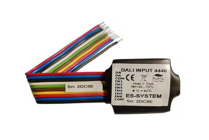Glamox - LMS E2D 6xINPUT MODULE