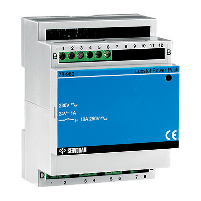 Function - Power Pack med 3 releer for tilkobling til Luxstat Kontroller