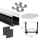 Nortronic - ALU profilpakke Edge ELC høy