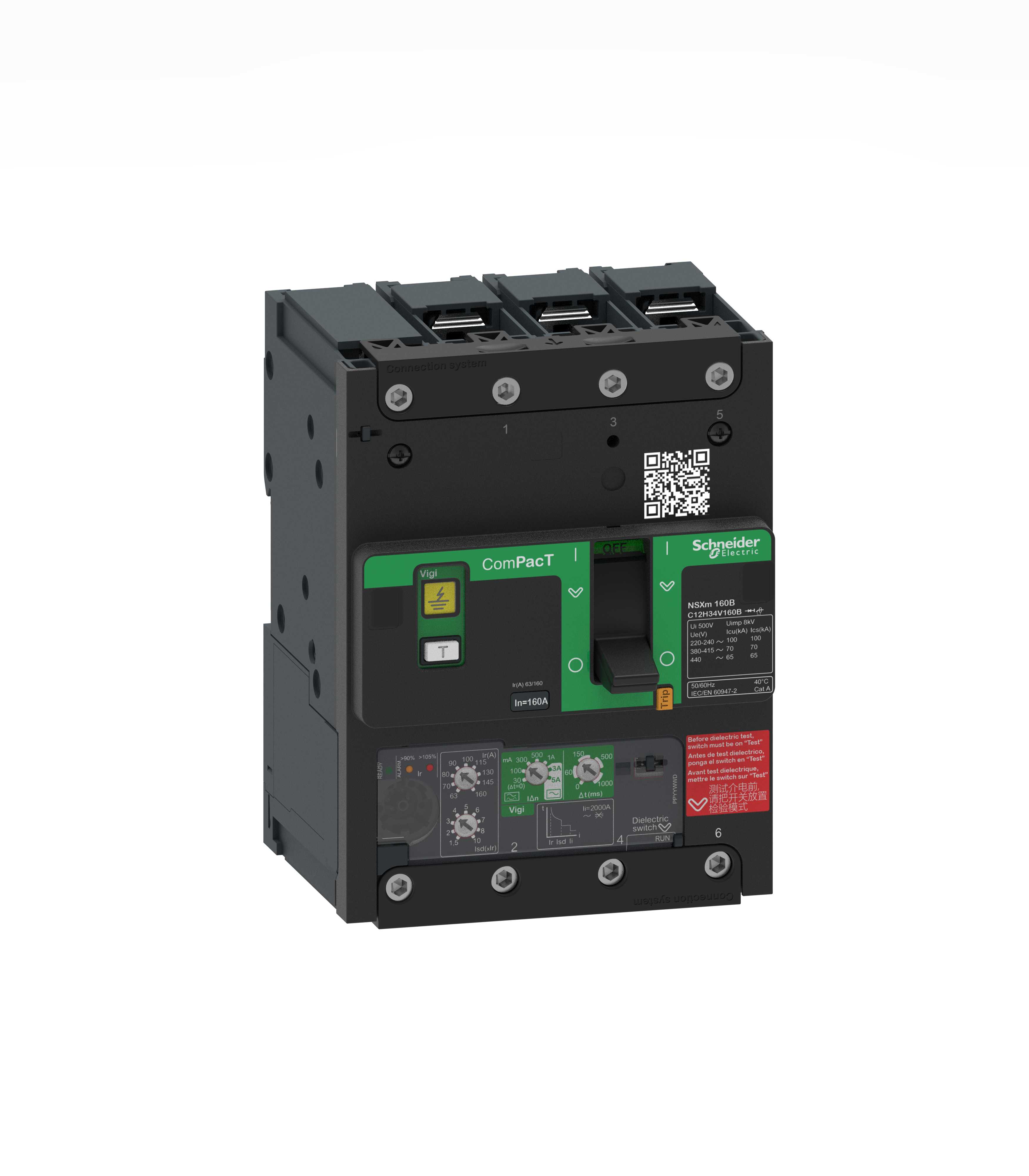 Schneider Electric - NSXm N Mlogic 4.1 25A 3p bolt C11N34V025B
