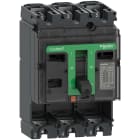 Schneider Electric - Effektbryter ComPacT NSX bryterbase NSX160N 3P uten vern 160A 90kA/230VAC - 50kA/415VAC