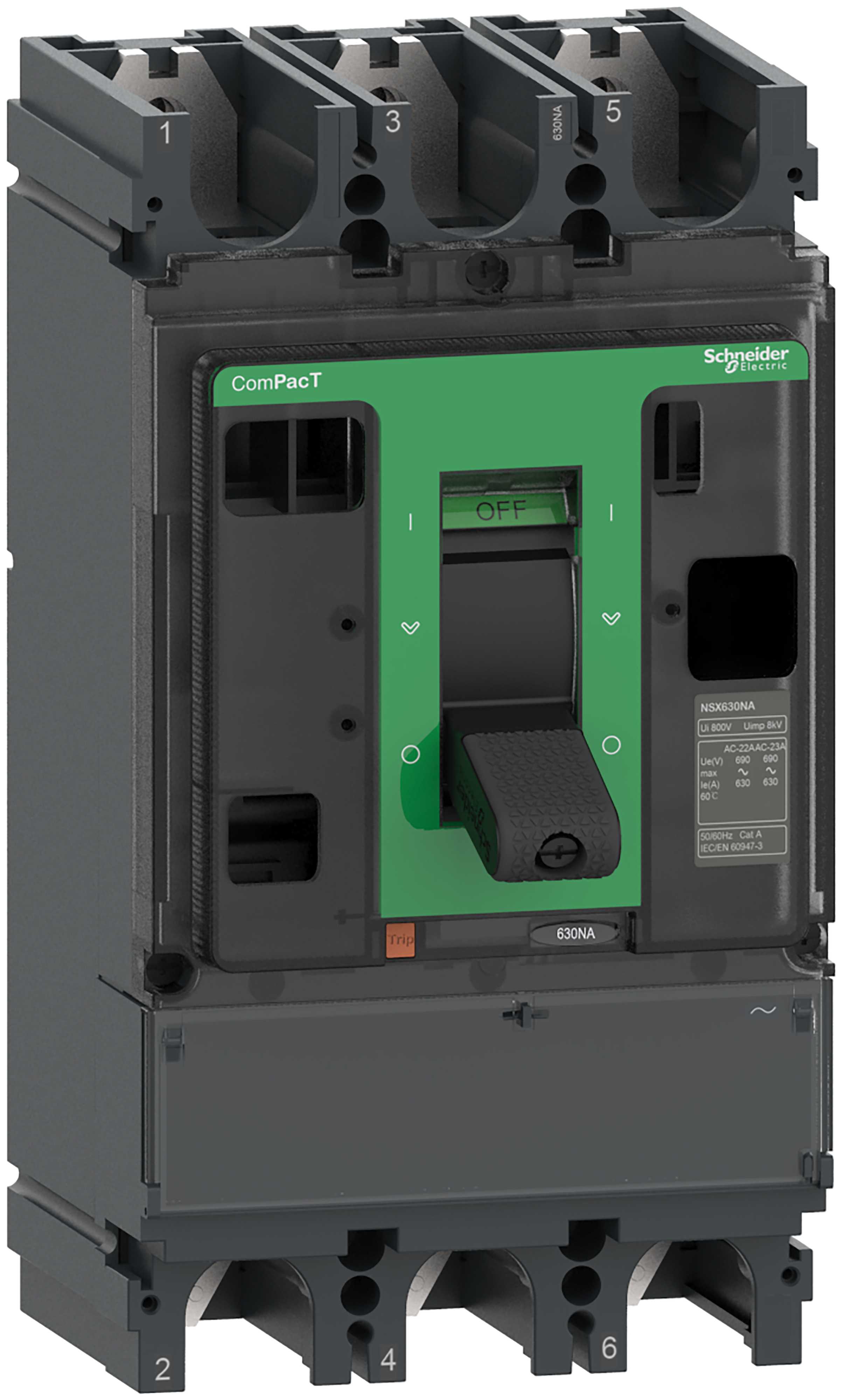 Schneider Electric - NSX400NA M.logic 0,3 3P lastbr C403400S