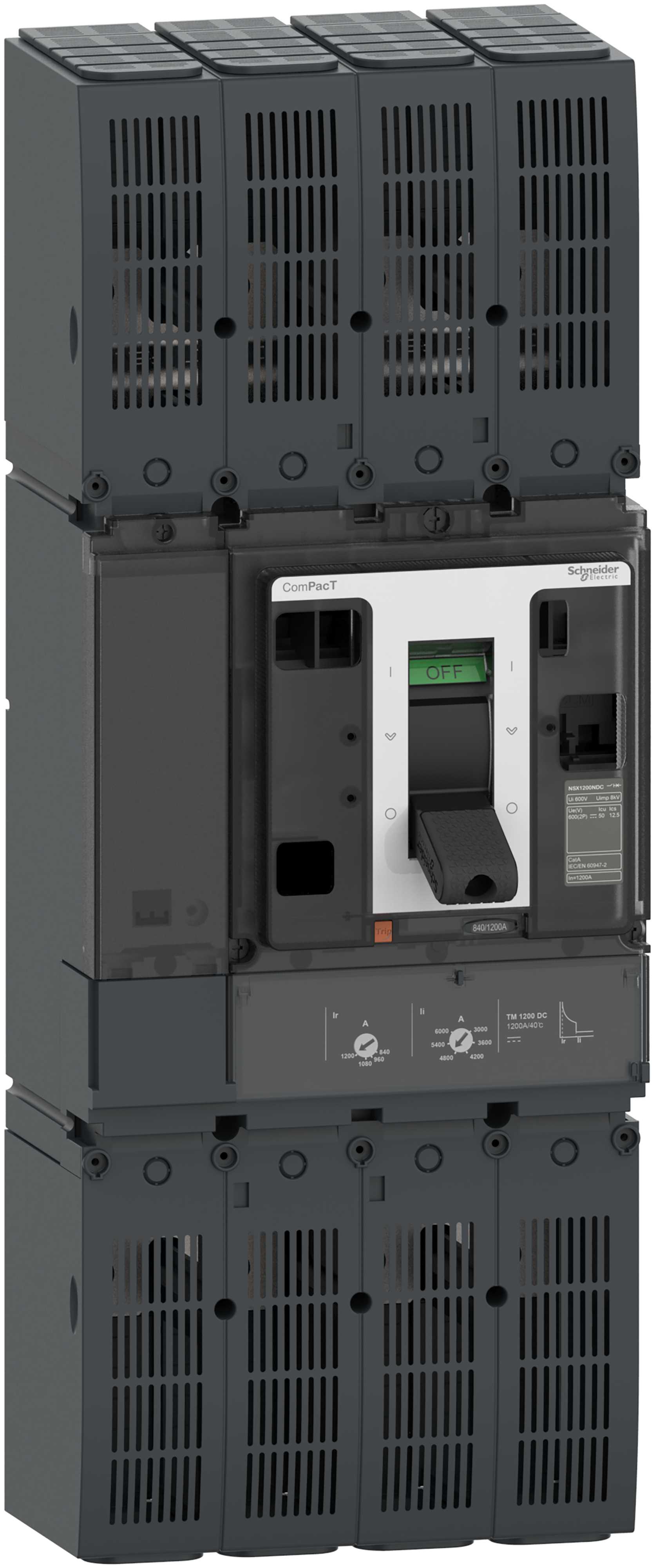 Schneider Electric - NSX1200N 50kA DC 2P 800A TMD C1BN2TM800D
