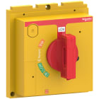 Schneider Electric - Direktemont dreiehåndtak for ComPacT NSX400/630-rødt håndtak-gul front- IP40