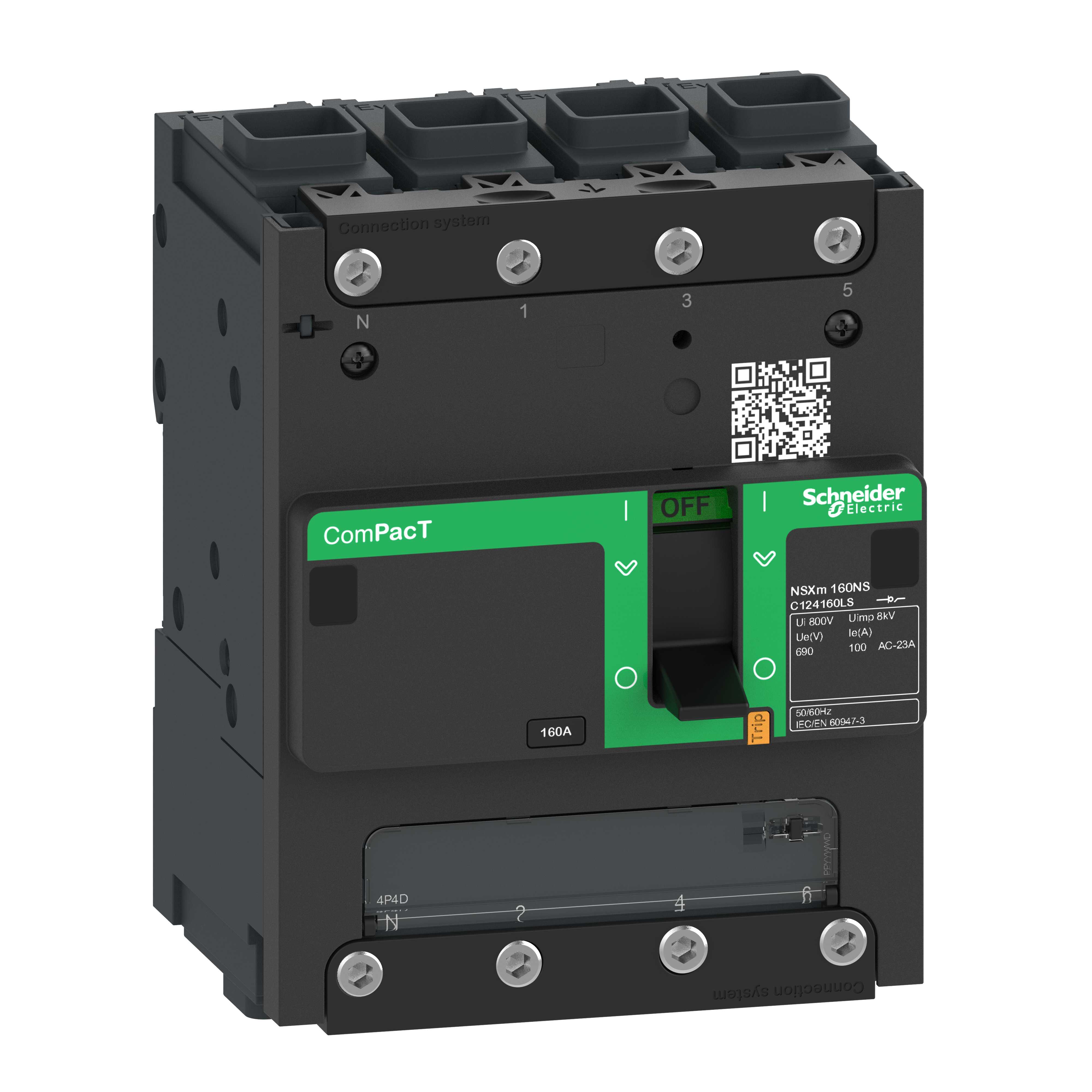 Schneider Electric - Lastbryter NSXm 50A 4p Elink C114050LS