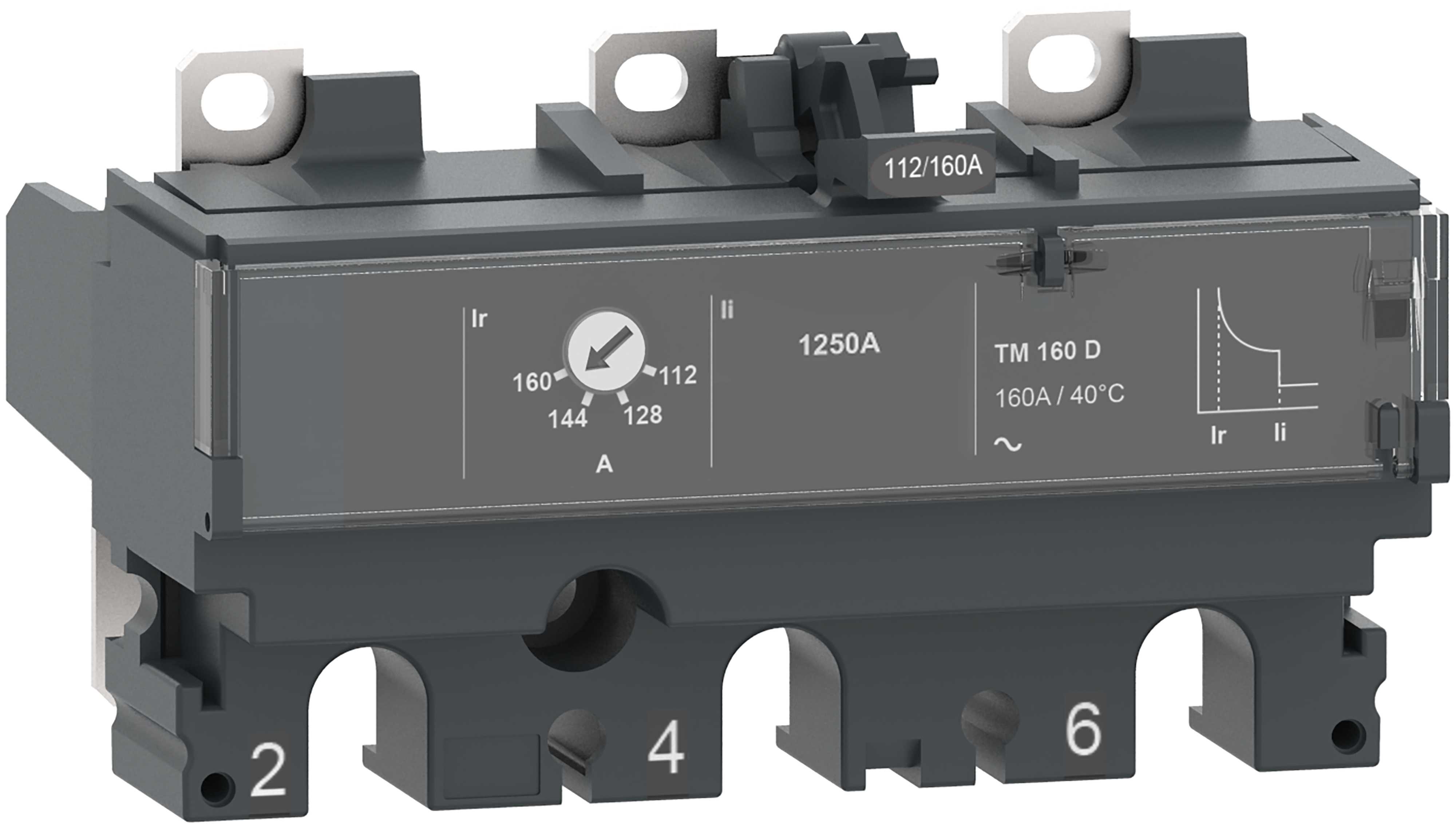 Schneider Electric - Termomagnetisk vern for ComPacT NSX effektbryter-TM63D 3P3T 63A