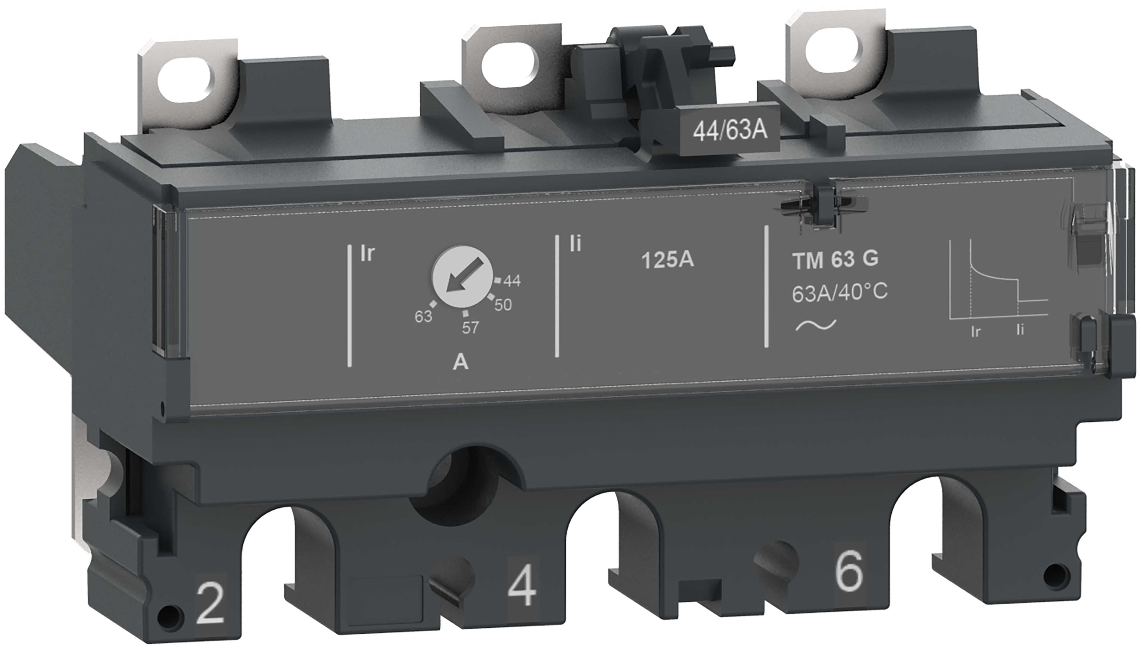 Schneider Electric - Termomagnetisk generatorvern for ComPacT NSX effektbryter-TM16G 3P3T 16A