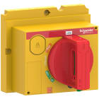 Schneider Electric - Direktemont dreiehåndtak for ComPacT NSX100/160/250-rødt håndtak-gul front- IP40