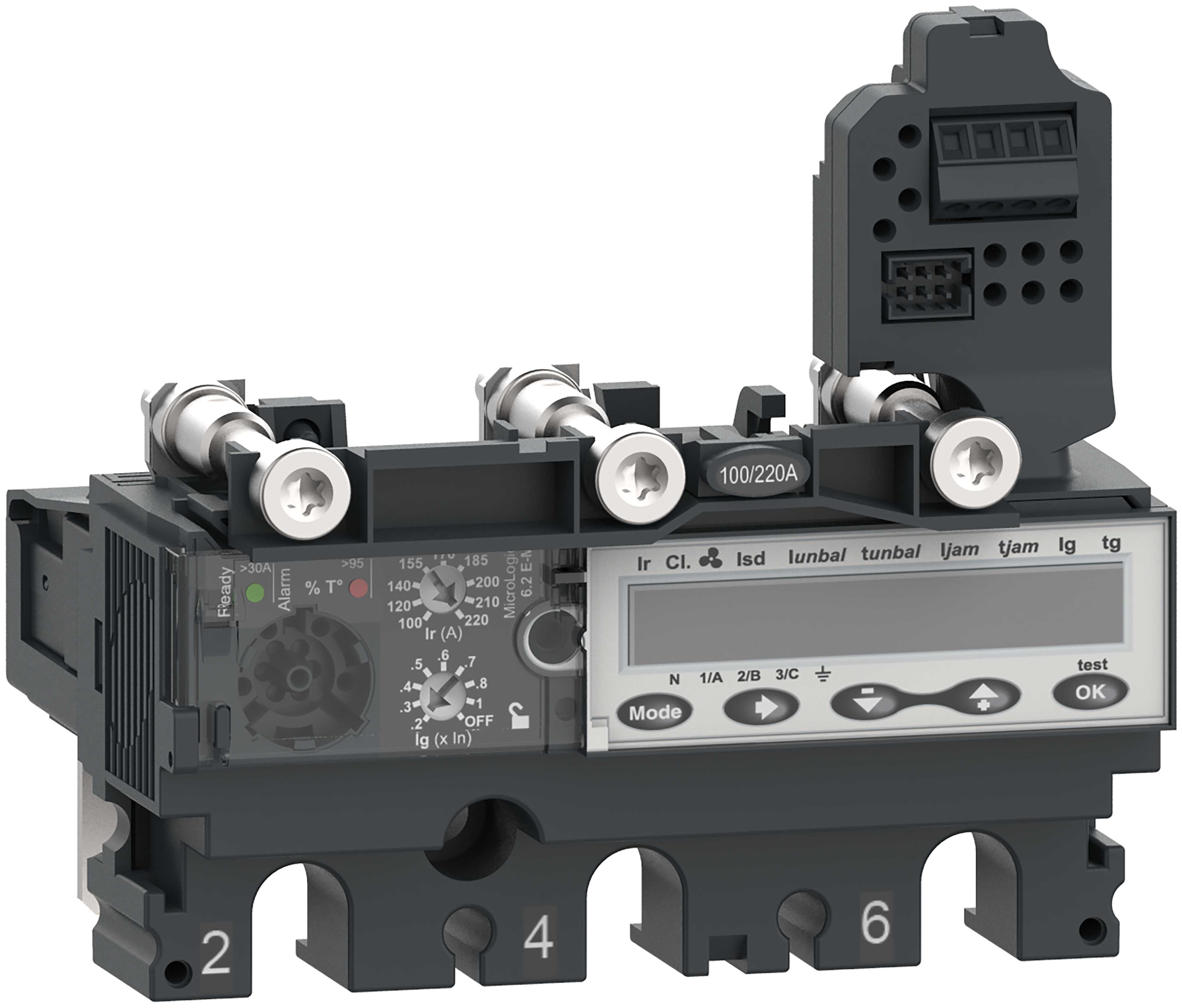 Schneider Electric - Elektronisk vern for ComPacT NSX effektbryter-Micrologic 6.2 EM 3P 150A