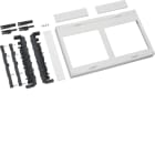 Hager - univers N kit, til univers skap, 4 stk NH00 160A på cu-skinner/ samleskinner, h30xb50cm