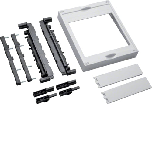 Hager - univers N kit, til univers skap, 2 stk NH00 160A på cu-skinner/ samleskinner, h30xb25cm