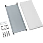 Hager - univers N kit, montplate data, h600xb250