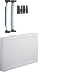 Hager - univers N kit, til univers skap, tom modul, h300xb500mm