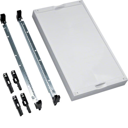 Hager - univers N kit, til univers skap, tom modul, h450xb250mm