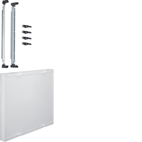 Hager - univers N kit, til univers skap, tom modul, h450xb500mm