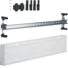 Hager - univers N kit, til univers skap, din-skinner f. rekkeklemmer e.l, tett deksel, h15xb75cm