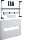 Hager - univers N kit, til univers skap, plass til 4/ 5 stk effektbryter x160, h300xb250mm