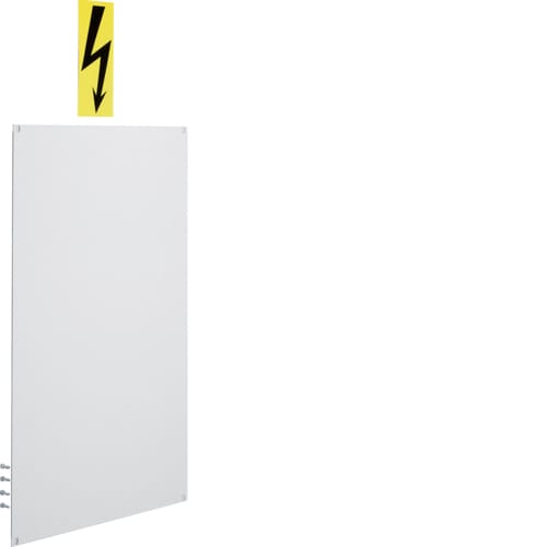 Hager - univers N, blank pvc-deksel, h300xb500mm