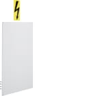 Hager - univers N, blank pvc-deksel, h300xb500mm