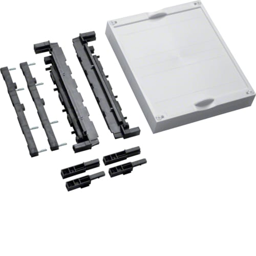 Hager - univers N kit, til univers skap, 4-p cu-skinne h300xb250mm